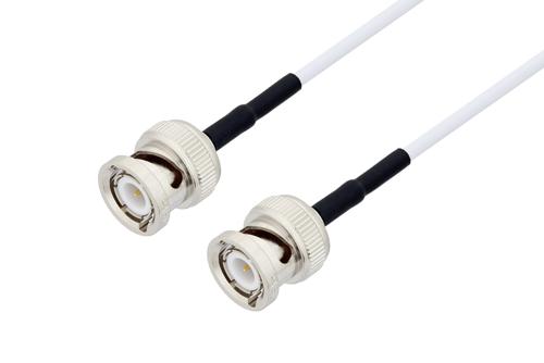 Bnc Male To Bnc Male Cable Inch Length Using Rg Coax With Heatshrink