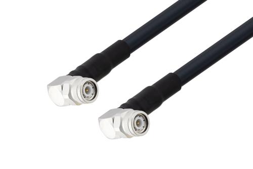 Tnc Male Right Angle To Tnc Male Right Angle Low Loss Cable Using Lmr