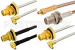 MMCX Plug to SMA Female Cable Assemblies