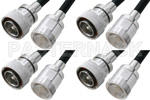 7/16 DIN Male to 7/16 DIN Female Cable Assemblies