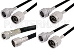 Type N Male to QN Male Cable Assemblies