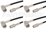 SMA Male Right Angle to SMB Plug Cable Assemblies