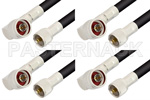 Type N Male Right Angle to UHF Male Cable Assemblies