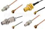 SMA Female to UMCX Plug Right Angle Cable Assemblies