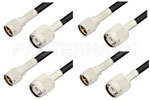 TNC Male to Mini UHF Male Cable Assemblies