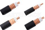 Corrugated Coax Cables 50 Ohm Low Loss