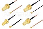 SMA Female to UMCX 2.5 Plug Cable Assemblies