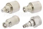 Type N 75 Ohm to SMC 75 Ohm Adapters