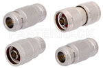 Type N 75 Ohm to Type N 75 Ohm Adapters Standard Polarity