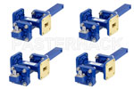 Waveguide Crossguide Coupler with Termination and Coax Adapter Assemblies WR-51