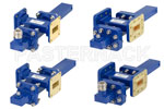 Waveguide Crossguide Coupler with Termination and Coax Adapter Assemblies WR-90