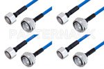7/16 DIN to 4.1/9.5 Mini DIN Cable Assemblies