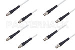 Type F Female 75 Ohm to Type F Female 75 Ohm Cable Assemblies