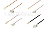 SMA Male Right Angle to MMBX Plug Cable Assemblies