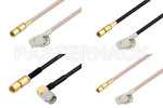 SMA Male Right Angle to SSMC Plug Cable Assemblies