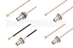 TNC Female to MMBX Plug Right Angle Cable Assemblies