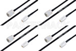 M39012/01-0503 to M39012/02-0503 Cable Assembly with M17/84-RG223 High-Reliability MIL-SPEC RF Series