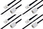 M39012/01-0503 to M39012/16-0014 Cable Assembly with M17/84-RG223 High-Reliability MIL-SPEC RF Series