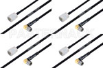 M39012/01-0503 to M39012/56-3109 Cable Assembly with M17/84-RG223 High-Reliability MIL-SPEC RF Series