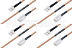 M39012/16-0014 to M39012/02-0503 Cable Assembly with M17/128-RG400 High-Reliability MIL-SPEC RF Series