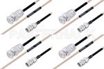 M39012/16-0220 to M39012/55-3026 Cable Assembly with M17/113-RG316 High-Reliability MIL-SPEC RF Series