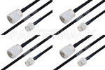 M39012/26-0011 to M39012/01-0503 Cable Assembly with M17/84-RG223 High-Reliability MIL-SPEC RF Series