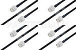 M39012/26-0011 to M39012/26-0011 Cable Assembly with M17/84-RG223 High-Reliability MIL-SPEC RF Series