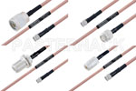 M39012/55-3028 M17/60-RG142 Cable Assembly High-Rel MIL-SPEC RF Series