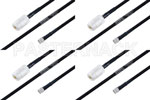 M39012/55-3028 to M39012/02-0503 Cable Assembly with M17/84-RG223 High-Reliability MIL-SPEC RF Series