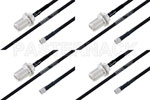 M39012/55-3028 to M39012/03-0503 Cable Assembly with M17/84-RG223 High-Reliability MIL-SPEC RF Series