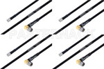 M39012/55-3028 to M39012/56-3109 Cable Assembly with M17/84-RG223 High-Reliability MIL-SPEC RF Series