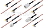 M39012/56-3109 M17/60-RG142 Cable Assembly High-Rel MIL-SPEC RF Series