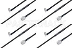 M39012/56-3129 to M39012/26-0010 Cable Assembly with M17/28-RG058 High-Reliability MIL-SPEC RF Series