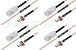 M39012/59-3026 to M39012/16-0220 Cable Assembly with M17/113-RG316 High-Reliability MIL-SPEC RF Series