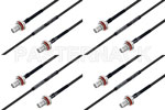 M39012/59-3026 to M39012/59-3026 Cable Assembly with M17/119-RG174 High-Reliability MIL-SPEC RF Series