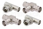 BNC Twinax Tee Adapters