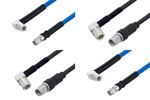 SMA Male to QMA Male Right Angle Cable Assemblies