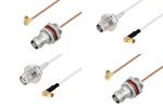 SSMC Plug Right Angle to TNC Female Cable Assemblies