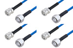 4.3-10 Male to 4.1/9.5 Mini DIN Female Cable Assemblies