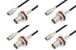 BNC Female to 1.0/2.3 Plug Cable Assemblies