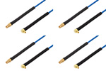 MMCX Plug Right Angle to Mini SMP Female Cable Assemblies