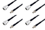 SMA Female to QN Male Cable Assemblies