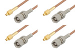 SMC Plug to MMCX Plug Cable Assemblies