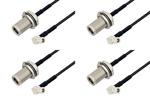 Type N Female to SMB Plug Right Angle Cable Assemblies