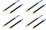 Mini SMP Female to MMCX Plug Right Angle Cable Assemblies