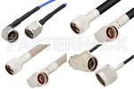 Type N Male to Type N Male Right Angle Cable Assemblies