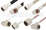 Type N Male Right Angle to Type N Male Cable Assemblies