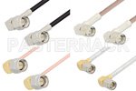 SMA Male Right Angle to SMA Male Right Angle Cable Assemblies
