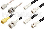 BNC Male 75 Ohm to SMB Plug 75 Ohm Cable Assemblies