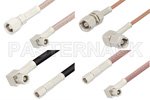 SMC Plug to SMC Plug Right Angle Cable Assemblies